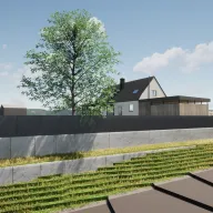 carport moderne et rénovation énergétique à Gerpinnes
